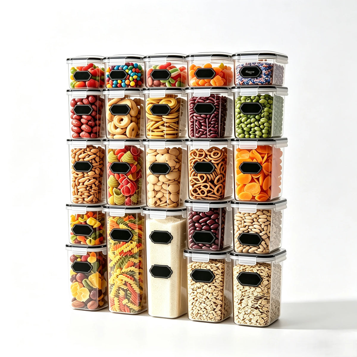 Cobasport Stackable Airtight Food Storage Containers