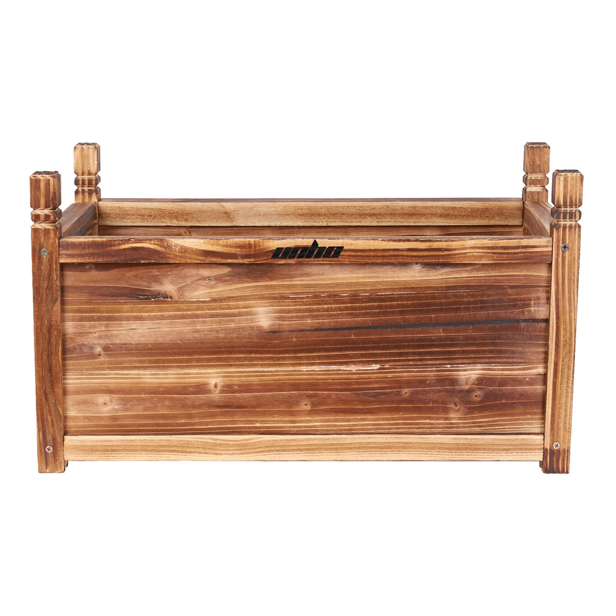 Wooden Window Planter Box For Raised Garden And Yard