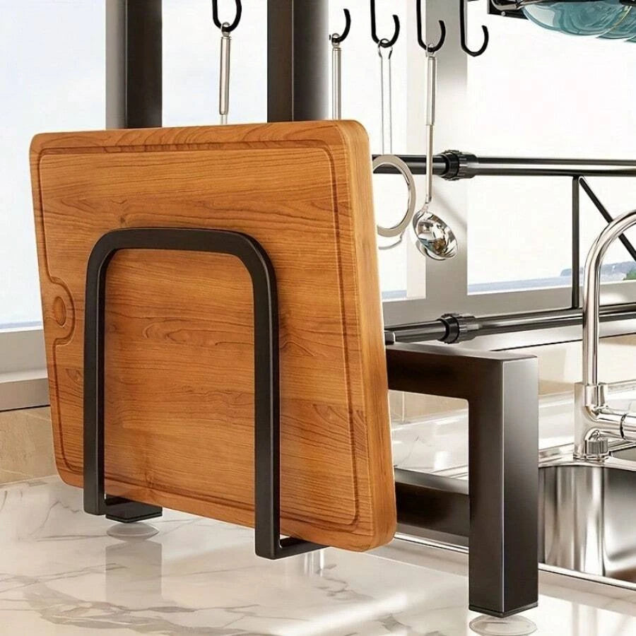 Leo Iris Expandable Countertop Dish Rack And Drainage Shelf