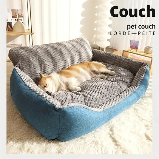 Bofnl Dog Sofa Bed Soft Fiber Pet Mattress Comfortable Indoor