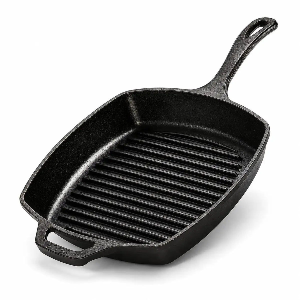 Multi Function Cast Iron Steak Pan With Auxiliary Handle