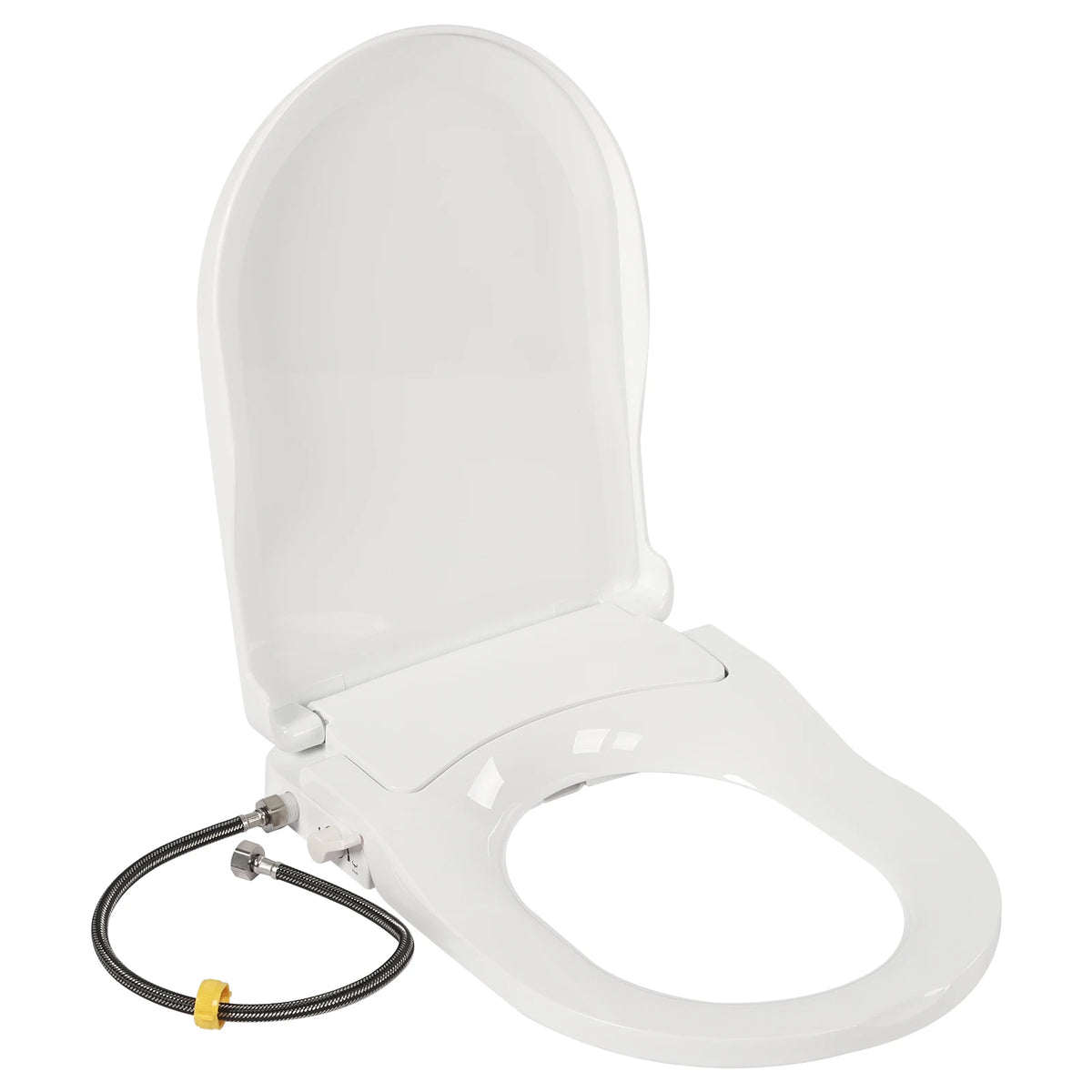 Dual Nozzle Non Electric Bidet Toilet Seat For Elongated Models