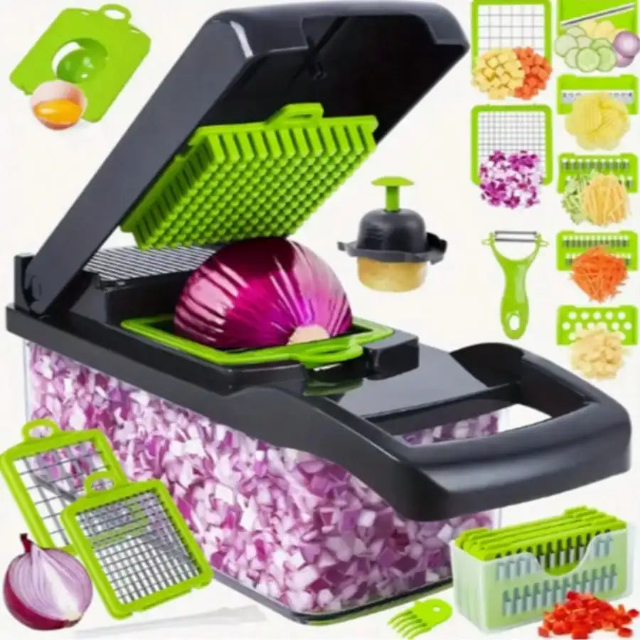 Manual Multifunction Kitchen Set Vegetable Fruit Chopper Grater