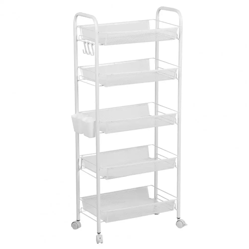 BlueLans Stackable Rolling Mesh Kitchen Fruit Vegetable Storage Rack