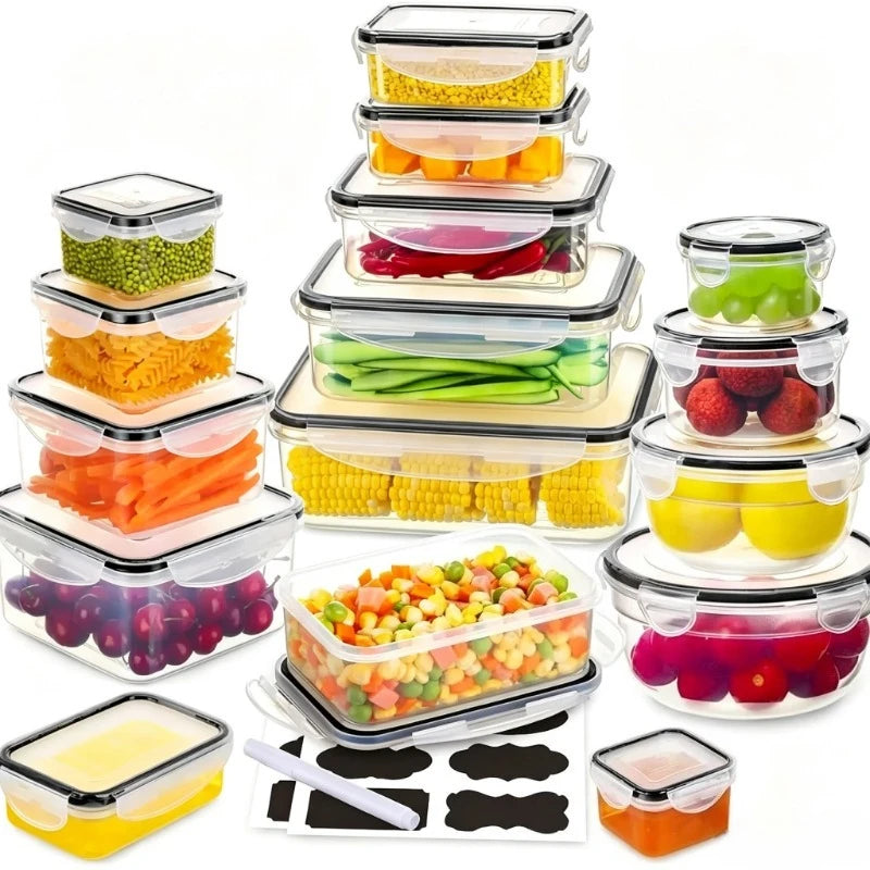 Premium Airtight Borosilicate Glass Storage Containers With Lids