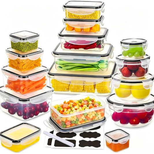 Premium Airtight Borosilicate Glass Storage Containers With Lids
