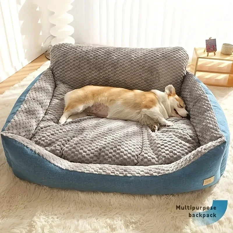 Bofnl Dog Sofa Bed Soft Fiber Pet Mattress Comfortable Indoor